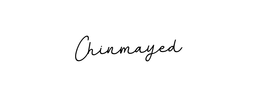 How to make Chinmayed name signature. Use BallpointsItalic-DORy9 style for creating short signs online. This is the latest handwritten sign. Chinmayed signature style 11 images and pictures png