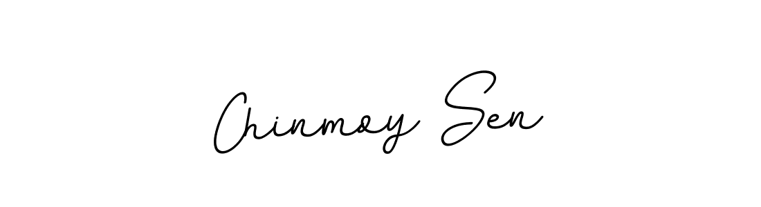 Create a beautiful signature design for name Chinmoy Sen. With this signature (BallpointsItalic-DORy9) fonts, you can make a handwritten signature for free. Chinmoy Sen signature style 11 images and pictures png