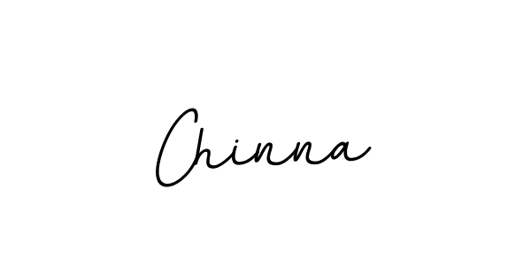 Use a signature maker to create a handwritten signature online. With this signature software, you can design (BallpointsItalic-DORy9) your own signature for name Chinna. Chinna signature style 11 images and pictures png