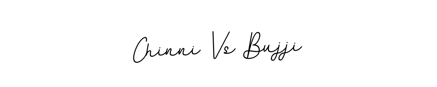 This is the best signature style for the Chinni Vs Bujji name. Also you like these signature font (BallpointsItalic-DORy9). Mix name signature. Chinni Vs Bujji signature style 11 images and pictures png