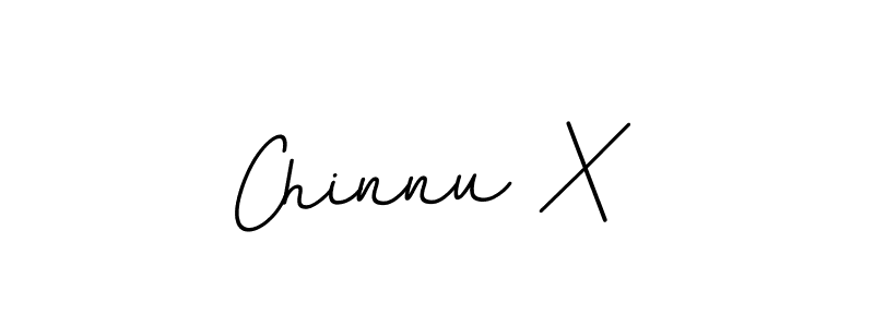 Design your own signature with our free online signature maker. With this signature software, you can create a handwritten (BallpointsItalic-DORy9) signature for name Chinnu X. Chinnu X signature style 11 images and pictures png