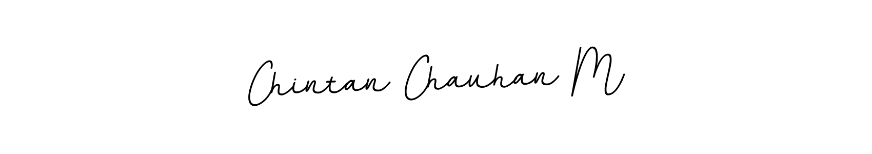 How to make Chintan Chauhan M signature? BallpointsItalic-DORy9 is a professional autograph style. Create handwritten signature for Chintan Chauhan M name. Chintan Chauhan M signature style 11 images and pictures png