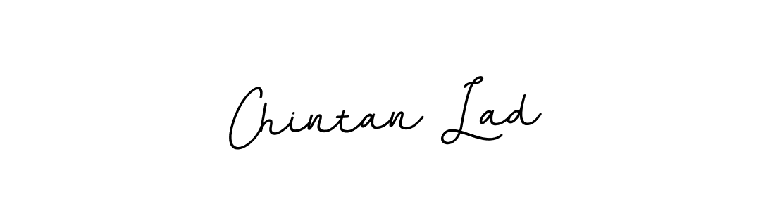 Use a signature maker to create a handwritten signature online. With this signature software, you can design (BallpointsItalic-DORy9) your own signature for name Chintan Lad. Chintan Lad signature style 11 images and pictures png