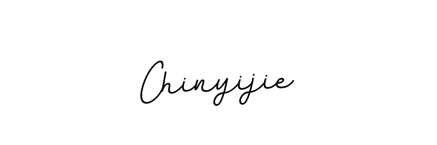 How to make Chinyijie signature? BallpointsItalic-DORy9 is a professional autograph style. Create handwritten signature for Chinyijie name. Chinyijie signature style 11 images and pictures png