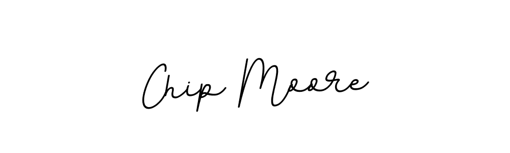 Use a signature maker to create a handwritten signature online. With this signature software, you can design (BallpointsItalic-DORy9) your own signature for name Chip Moore. Chip Moore signature style 11 images and pictures png