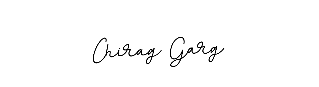 How to make Chirag Garg name signature. Use BallpointsItalic-DORy9 style for creating short signs online. This is the latest handwritten sign. Chirag Garg signature style 11 images and pictures png