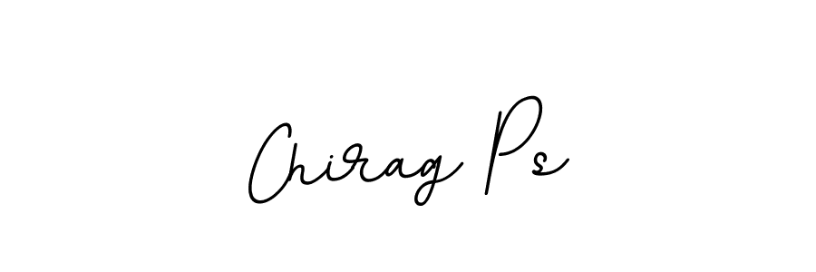 How to make Chirag Ps name signature. Use BallpointsItalic-DORy9 style for creating short signs online. This is the latest handwritten sign. Chirag Ps signature style 11 images and pictures png