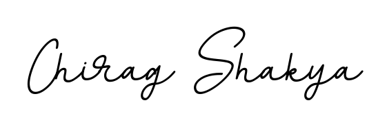 Download transparent PNG signature for name Chirag Shakya styled with BallpointsItalic-DORy9 font. Ready to paste directly into PDF and Word agreements. Chirag Shakya signature style 11 images and pictures png