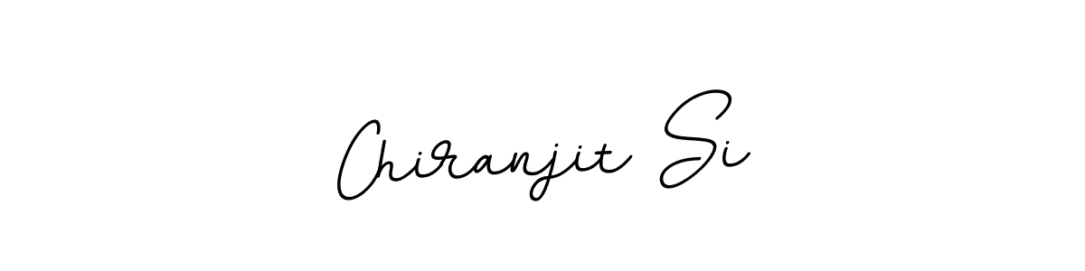The best way (BallpointsItalic-DORy9) to make a short signature is to pick only two or three words in your name. The name Chiranjit Si include a total of six letters. For converting this name. Chiranjit Si signature style 11 images and pictures png