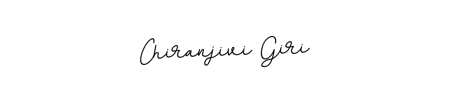 How to make Chiranjivi Giri name signature. Use BallpointsItalic-DORy9 style for creating short signs online. This is the latest handwritten sign. Chiranjivi Giri signature style 11 images and pictures png