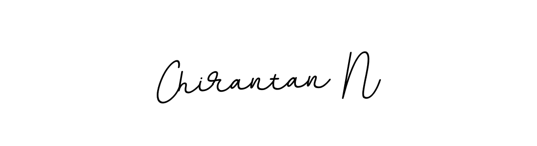 Create a beautiful signature design for name Chirantan N. With this signature (BallpointsItalic-DORy9) fonts, you can make a handwritten signature for free. Chirantan N signature style 11 images and pictures png