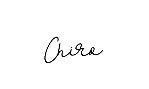 Design your own signature with our free online signature maker. With this signature software, you can create a handwritten (BallpointsItalic-DORy9) signature for name Chiro. Chiro signature style 11 images and pictures png