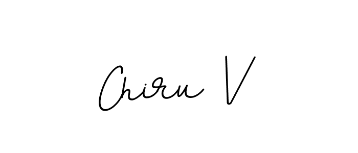 Also we have Chiru V name is the best signature style. Create professional handwritten signature collection using BallpointsItalic-DORy9 autograph style. Chiru V signature style 11 images and pictures png