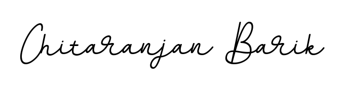 A timeless handwritten aesthetic for Chitaranjan Barik. The BallpointsItalic-DORy9 font gives your signature a handcrafted feel with natural curves. Chitaranjan Barik signature style 11 images and pictures png