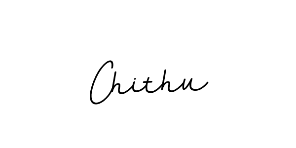 Use a signature maker to create a handwritten signature online. With this signature software, you can design (BallpointsItalic-DORy9) your own signature for name Chithu. Chithu signature style 11 images and pictures png