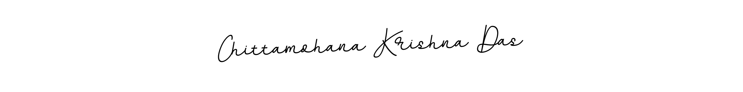 How to make Chittamohana Krishna Das name signature. Use BallpointsItalic-DORy9 style for creating short signs online. This is the latest handwritten sign. Chittamohana Krishna Das signature style 11 images and pictures png