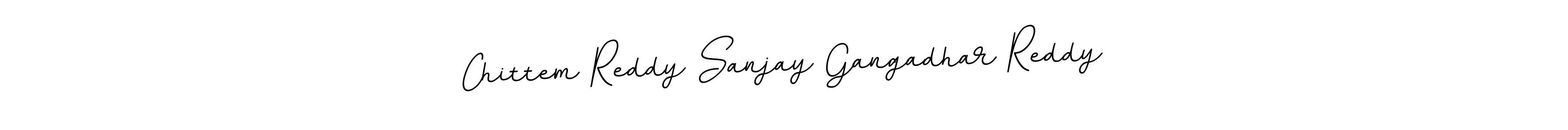 Make a beautiful signature design for name Chittem Reddy Sanjay Gangadhar Reddy. Use this online signature maker to create a handwritten signature for free. Chittem Reddy Sanjay Gangadhar Reddy signature style 11 images and pictures png