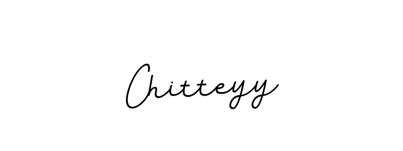 Design your own signature with our free online signature maker. With this signature software, you can create a handwritten (BallpointsItalic-DORy9) signature for name Chitteyy. Chitteyy signature style 11 images and pictures png