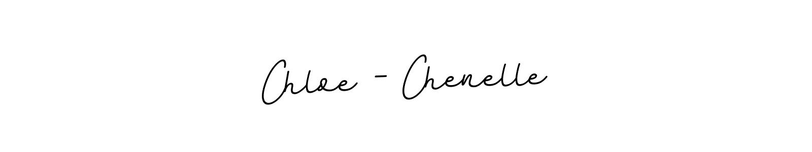 Create a beautiful signature design for name Chloe - Chenelle. With this signature (BallpointsItalic-DORy9) fonts, you can make a handwritten signature for free. Chloe - Chenelle signature style 11 images and pictures png