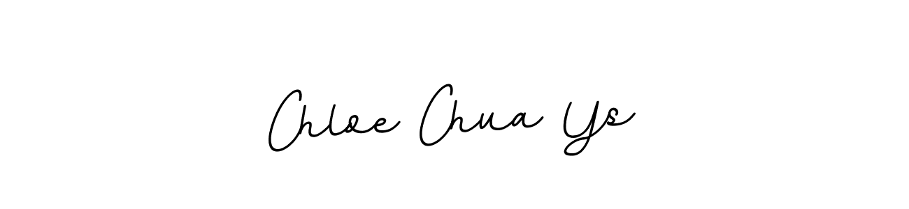 Make a beautiful signature design for name Chloe Chua Ys. With this signature (BallpointsItalic-DORy9) style, you can create a handwritten signature for free. Chloe Chua Ys signature style 11 images and pictures png