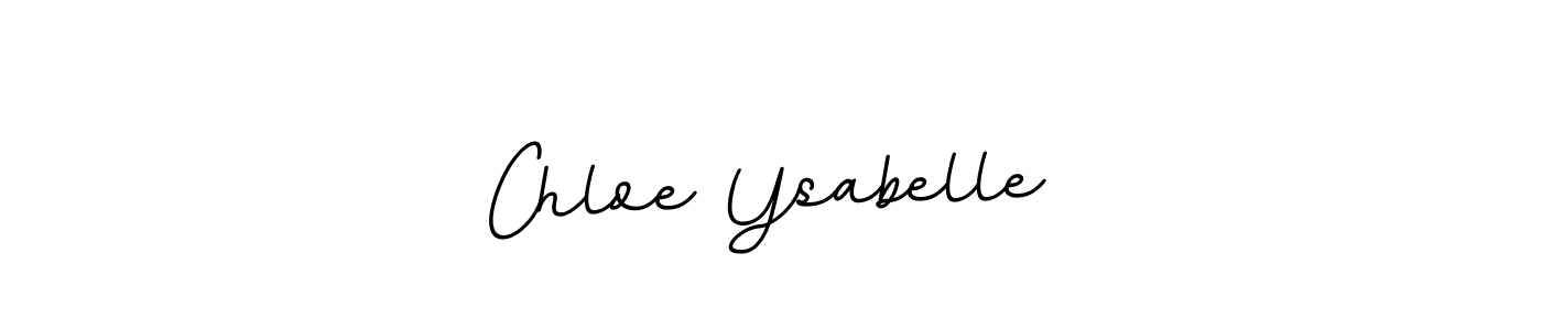 Use a signature maker to create a handwritten signature online. With this signature software, you can design (BallpointsItalic-DORy9) your own signature for name Chloe Ysabelle. Chloe Ysabelle signature style 11 images and pictures png