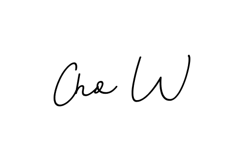 Make a beautiful signature design for name Cho W. Use this online signature maker to create a handwritten signature for free. Cho W signature style 11 images and pictures png