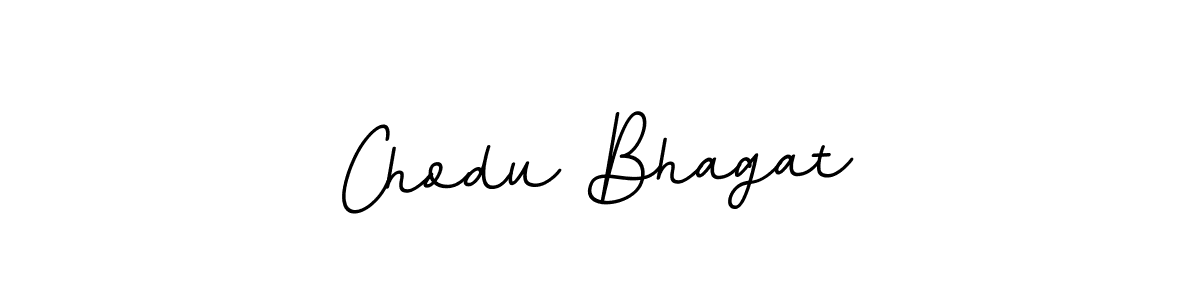 Make a beautiful signature design for name Chodu Bhagat. With this signature (BallpointsItalic-DORy9) style, you can create a handwritten signature for free. Chodu Bhagat signature style 11 images and pictures png