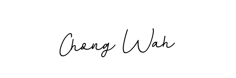 Design your own signature with our free online signature maker. With this signature software, you can create a handwritten (BallpointsItalic-DORy9) signature for name Chong Wah. Chong Wah signature style 11 images and pictures png