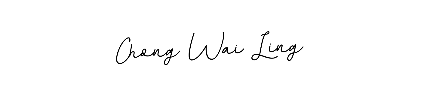 How to make Chong Wai Ling signature? BallpointsItalic-DORy9 is a professional autograph style. Create handwritten signature for Chong Wai Ling name. Chong Wai Ling signature style 11 images and pictures png