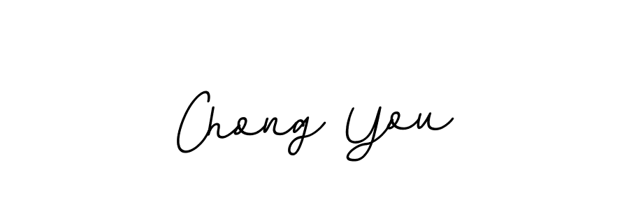 Make a beautiful signature design for name Chong You. With this signature (BallpointsItalic-DORy9) style, you can create a handwritten signature for free. Chong You signature style 11 images and pictures png