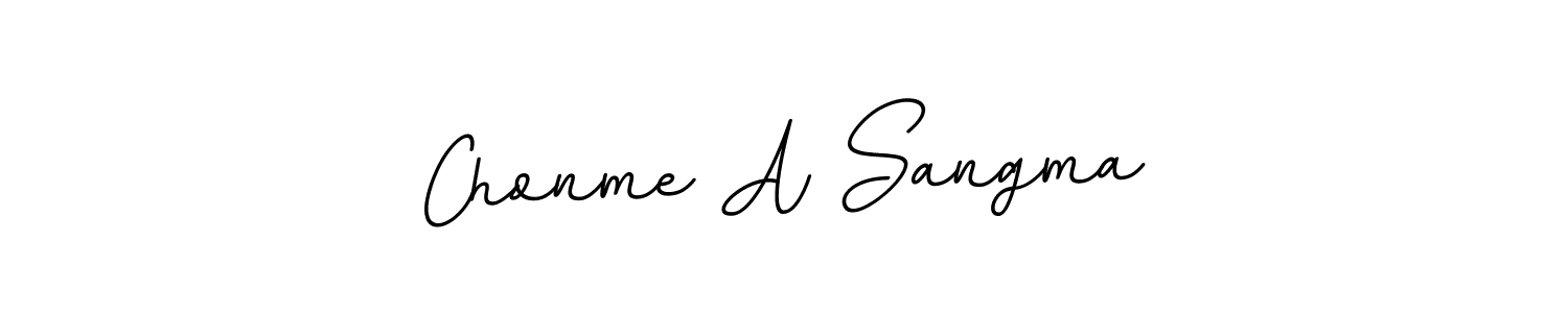 Make a beautiful signature design for name Chonme A Sangma. Use this online signature maker to create a handwritten signature for free. Chonme A Sangma signature style 11 images and pictures png