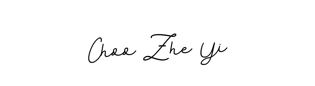 Make a beautiful signature design for name Choo Zhe Yi. With this signature (BallpointsItalic-DORy9) style, you can create a handwritten signature for free. Choo Zhe Yi signature style 11 images and pictures png