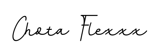 Achieve flawless digital penmanship with Chota Flexxx name in BallpointsItalic-DORy9 font. The perfect tool for creating online signatures. Chota Flexxx signature style 11 images and pictures png