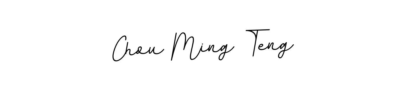 How to make Chou Ming Teng signature? BallpointsItalic-DORy9 is a professional autograph style. Create handwritten signature for Chou Ming Teng name. Chou Ming Teng signature style 11 images and pictures png