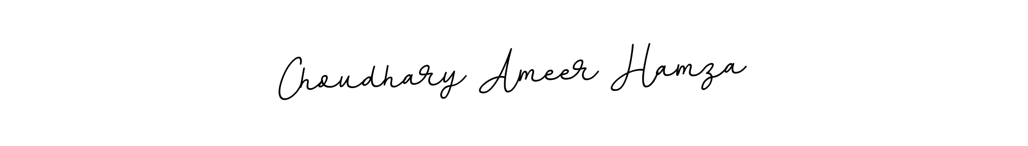 Choudhary Ameer Hamza stylish signature style. Best Handwritten Sign (BallpointsItalic-DORy9) for my name. Handwritten Signature Collection Ideas for my name Choudhary Ameer Hamza. Choudhary Ameer Hamza signature style 11 images and pictures png