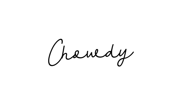 Chowdy stylish signature style. Best Handwritten Sign (BallpointsItalic-DORy9) for my name. Handwritten Signature Collection Ideas for my name Chowdy. Chowdy signature style 11 images and pictures png