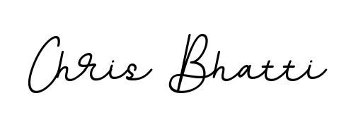 A stylish, flowing autograph style designed for name Chris Bhatti using BallpointsItalic-DORy9 typography. Perfect for digital creative projects. Chris Bhatti signature style 11 images and pictures png