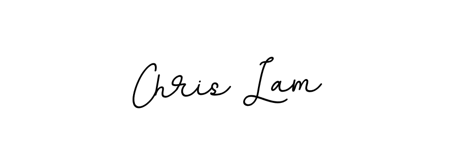 Chris Lam stylish signature style. Best Handwritten Sign (BallpointsItalic-DORy9) for my name. Handwritten Signature Collection Ideas for my name Chris Lam. Chris Lam signature style 11 images and pictures png