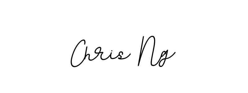 Design your own signature with our free online signature maker. With this signature software, you can create a handwritten (BallpointsItalic-DORy9) signature for name Chris Ng. Chris Ng signature style 11 images and pictures png