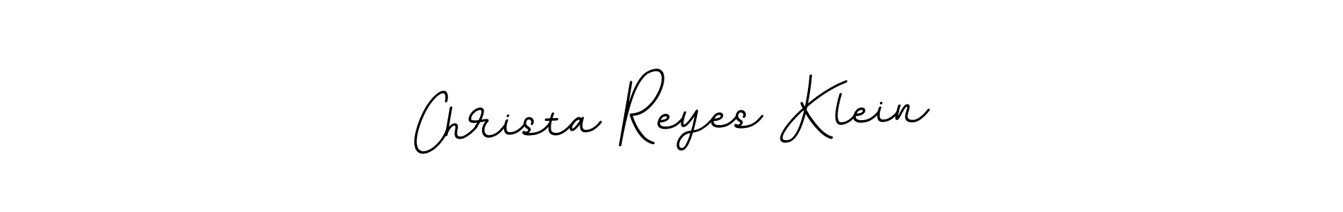 Make a beautiful signature design for name Christa Reyes Klein. Use this online signature maker to create a handwritten signature for free. Christa Reyes Klein signature style 11 images and pictures png