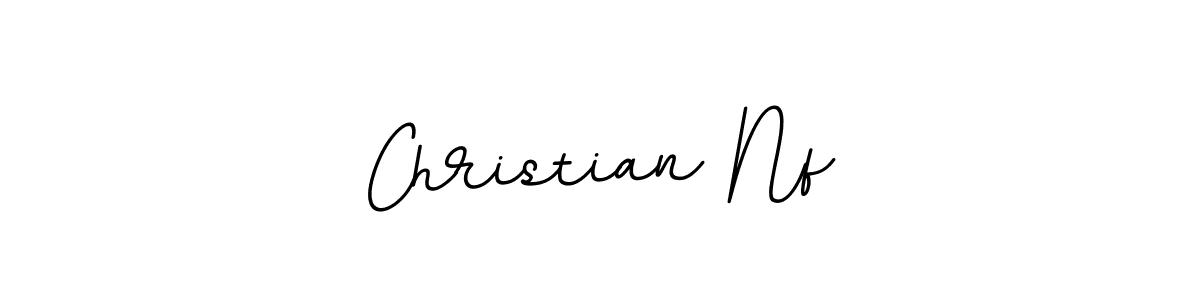 Create a beautiful signature design for name Christian Nf. With this signature (BallpointsItalic-DORy9) fonts, you can make a handwritten signature for free. Christian Nf signature style 11 images and pictures png