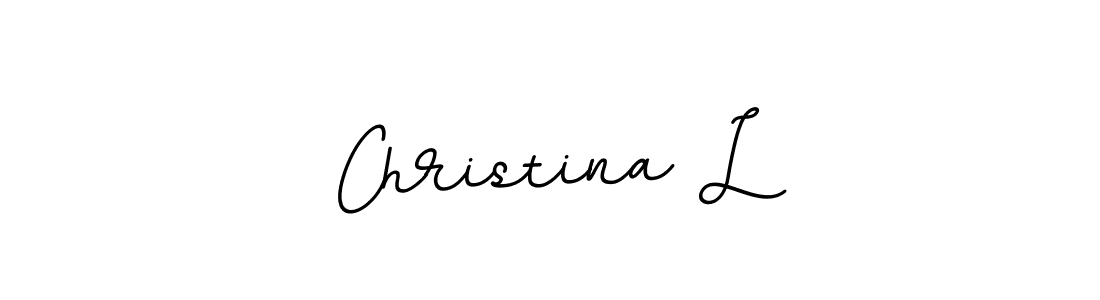 Also we have Christina L name is the best signature style. Create professional handwritten signature collection using BallpointsItalic-DORy9 autograph style. Christina L signature style 11 images and pictures png