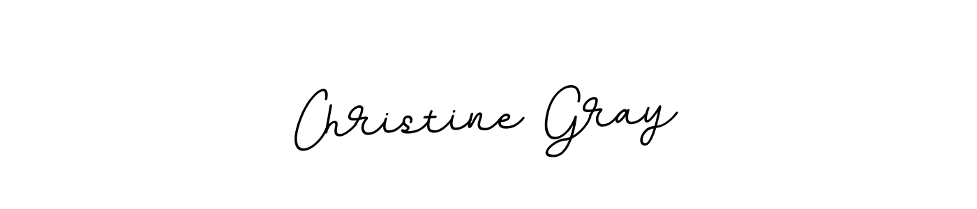Christine Gray stylish signature style. Best Handwritten Sign (BallpointsItalic-DORy9) for my name. Handwritten Signature Collection Ideas for my name Christine Gray. Christine Gray signature style 11 images and pictures png