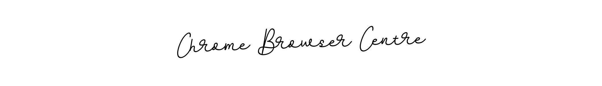 Design your own signature with our free online signature maker. With this signature software, you can create a handwritten (BallpointsItalic-DORy9) signature for name Chrome Browser Centre. Chrome Browser Centre signature style 11 images and pictures png