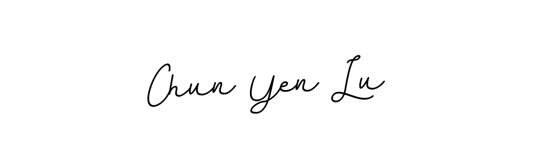 if you are searching for the best signature style for your name Chun Yen Lu. so please give up your signature search. here we have designed multiple signature styles  using BallpointsItalic-DORy9. Chun Yen Lu signature style 11 images and pictures png