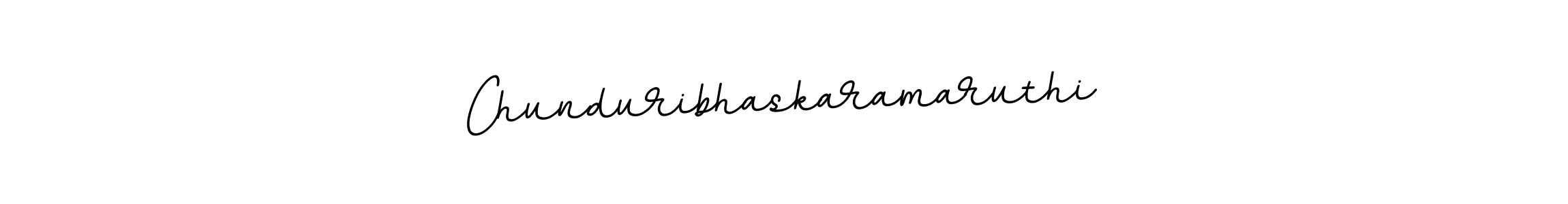 Design your own signature with our free online signature maker. With this signature software, you can create a handwritten (BallpointsItalic-DORy9) signature for name Chunduribhaskaramaruthi. Chunduribhaskaramaruthi signature style 11 images and pictures png