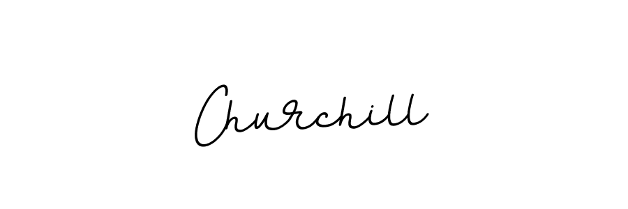 You should practise on your own different ways (BallpointsItalic-DORy9) to write your name (Churchill) in signature. don't let someone else do it for you. Churchill signature style 11 images and pictures png