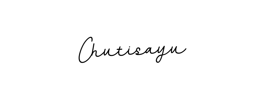 if you are searching for the best signature style for your name Chutisayu. so please give up your signature search. here we have designed multiple signature styles  using BallpointsItalic-DORy9. Chutisayu signature style 11 images and pictures png