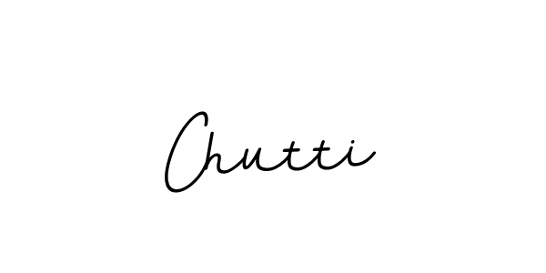 Chutti stylish signature style. Best Handwritten Sign (BallpointsItalic-DORy9) for my name. Handwritten Signature Collection Ideas for my name Chutti. Chutti signature style 11 images and pictures png