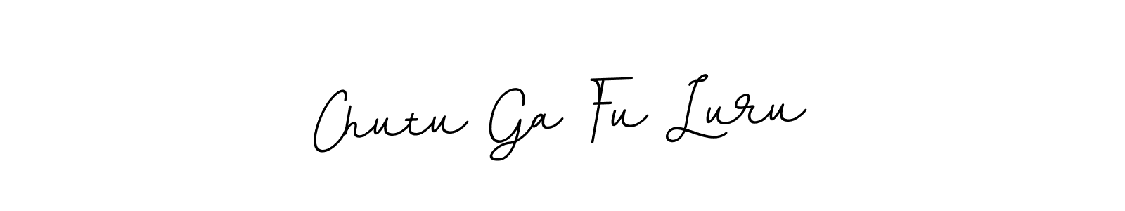 Design your own signature with our free online signature maker. With this signature software, you can create a handwritten (BallpointsItalic-DORy9) signature for name Chutu Ga Fu Luru. Chutu Ga Fu Luru signature style 11 images and pictures png